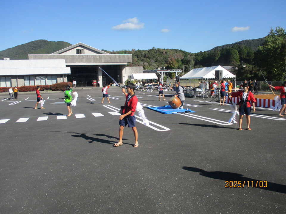 R7三原中学校太刀踊り