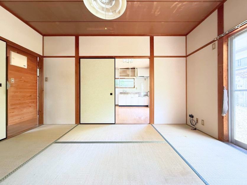 村営住宅の和室+DK